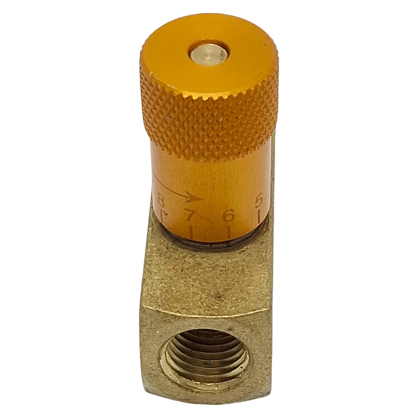 New Deltrol EF20B Easy Read Flow Control Valve, Female 1/4in NPTF, 5000psi Max, 6gpm
