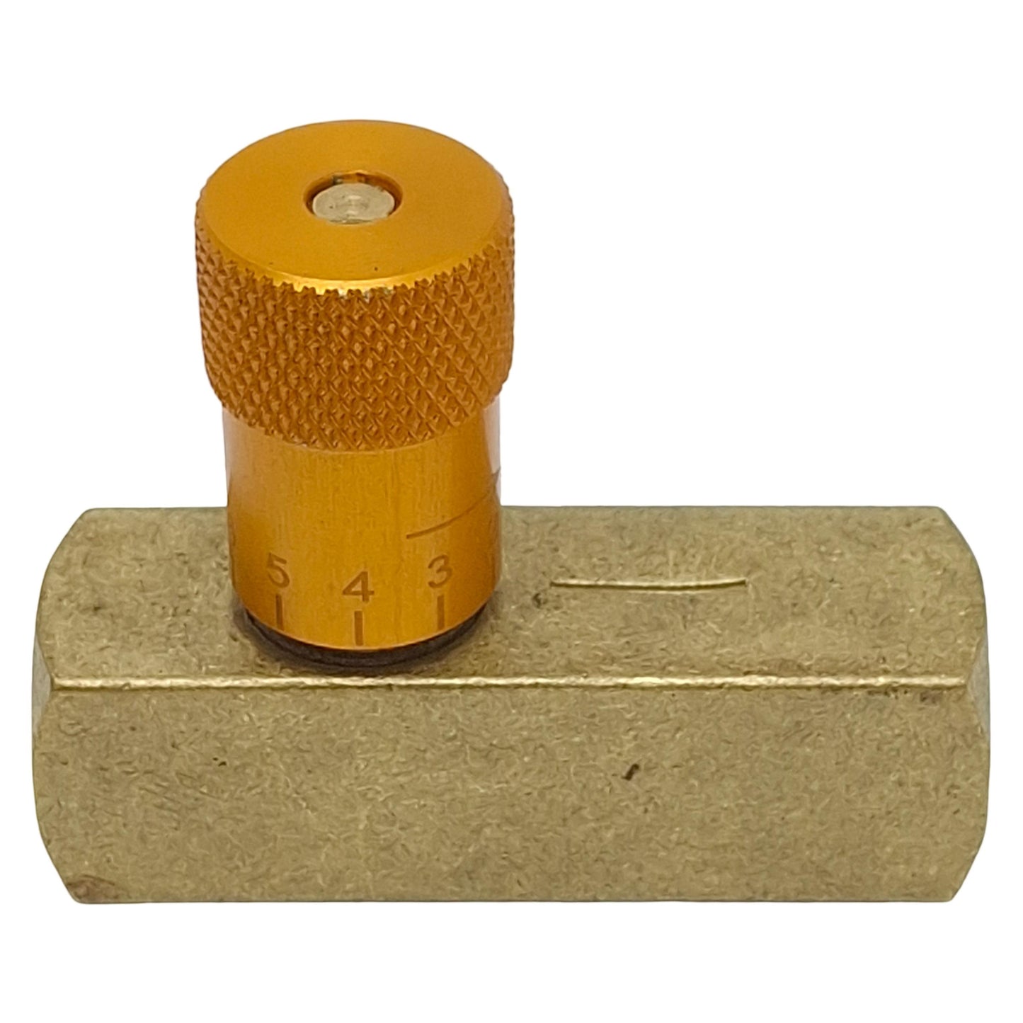 New Deltrol EF20B Easy Read Flow Control Valve, Female 1/4in NPTF, 5000psi Max, 6gpm