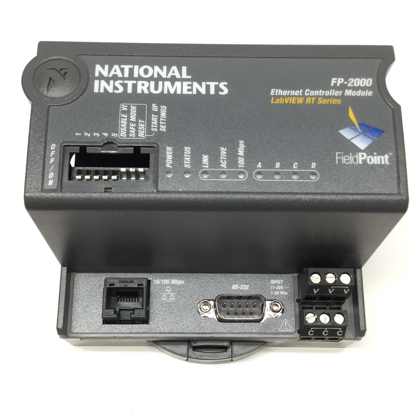 Used National Instruments FP-2000 NI LabVIEW RT Network Controller Ethernet Interface