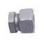 New Brennan D2408-L22-SS Hydraulic MBT Plug w/ Tube Nut, ø22mm, M30x2.0, 250bar Max