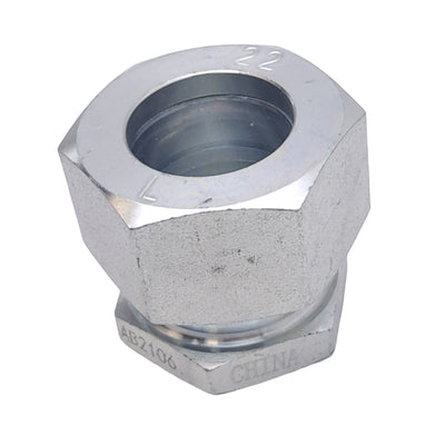 New Brennan D2408-L22 Hydraulic MBT Plug w/ Tube Nut, ø22mm, M30x2.0, 250bar Max