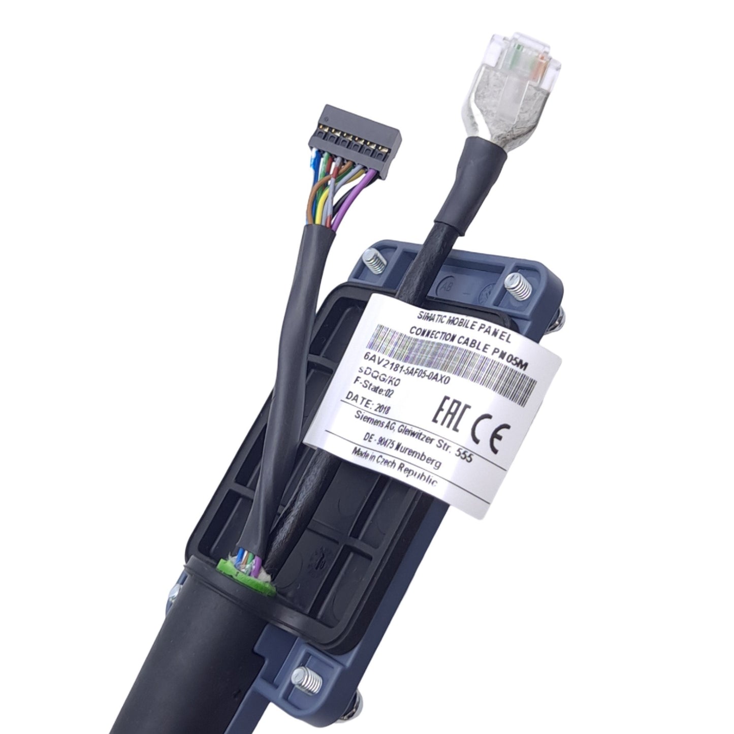 New Siemens 6AV2181-5AF05-0AX0 SIMATIC HMI PLC Connecting Cable, PROFINET, 5m Length