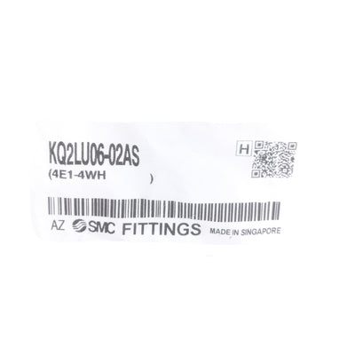 New Lot of 9 SMC KQ2LU06-02AS Pneumatic Fittings, Male R1/4 & ø6mm One-Touch Ports