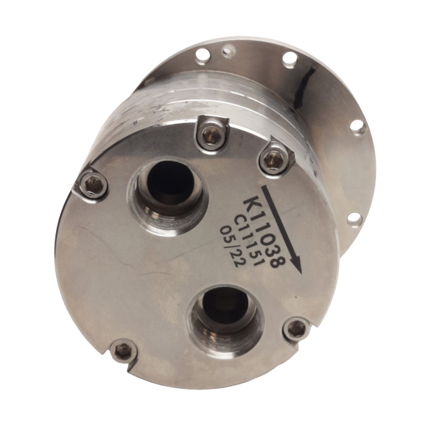Used Tuthill K11038 Pump Head For TWS8.0 W-Series, 8.0ml/Rev, 1/2in NPT Female