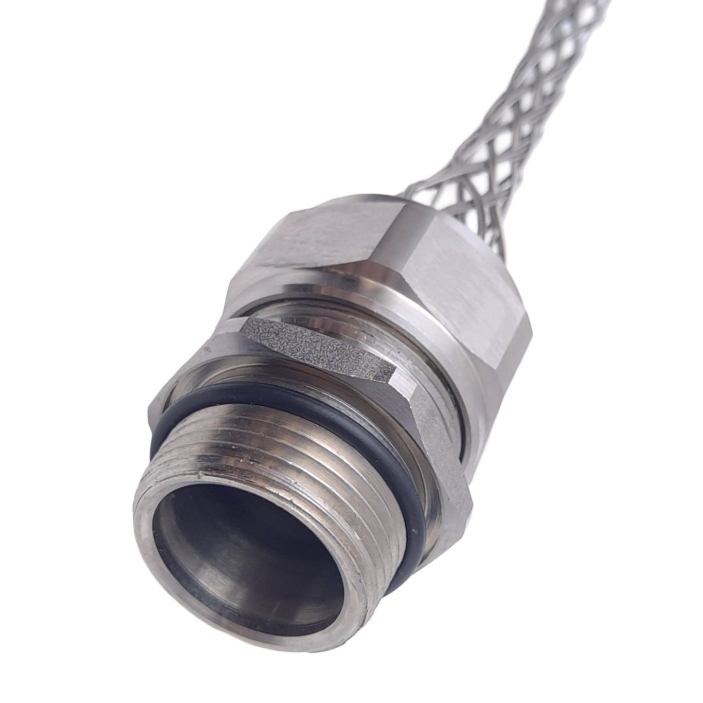 New Remke RSSS-310-E Mesh Grip Strain Relief Connector, 1in NPT, ø0.500-0.625in