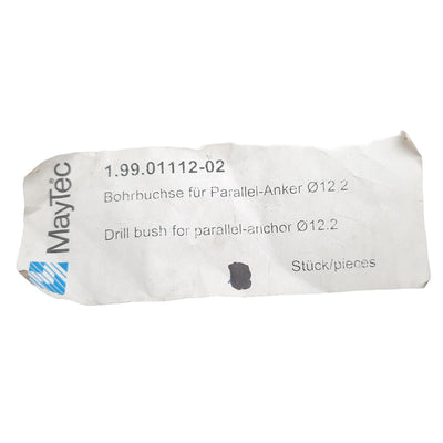 New Maytec 1.99.01112-02 Drill Bushing For Parallel-Anchor ø12.2, L12.2x22x20
