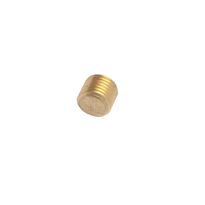 New Lot of 80 Midland 28094 Brass Countersunk Hex Plugs, 1/4in NPTF, 1200 PSI