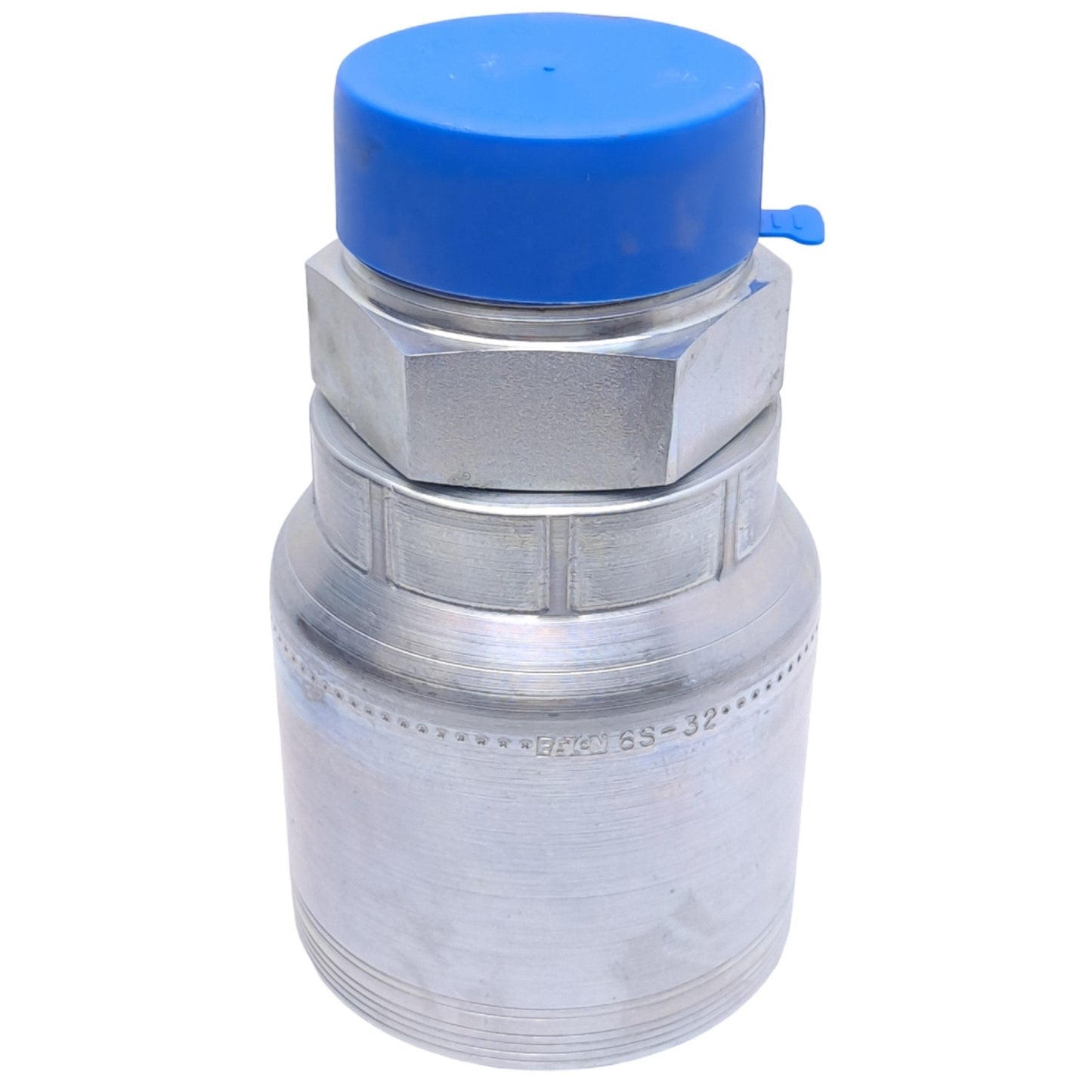 New Danfoss 6SA32MP32 Crimp Hose Fitting, 2in Male Pipe Rigid, 2in NPTF, -32 Hose