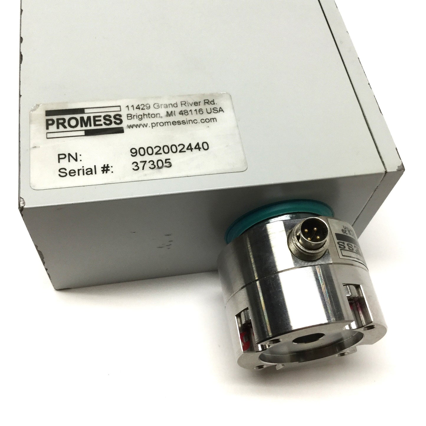 Used Promess 9002002440 EMAP 1/100/200 Servo Press Ballscrew Actuator 1kN, 100mm