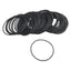 New Lot of 90 APG H90237 Nitrile O-Rings 3-3/8" ID 3-5/8" OD 1/8" Thick 90 Durometer