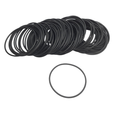 New Lot of 90 APG H90237 Nitrile O-Rings 3-3/8" ID 3-5/8" OD 1/8" Thick 90 Durometer
