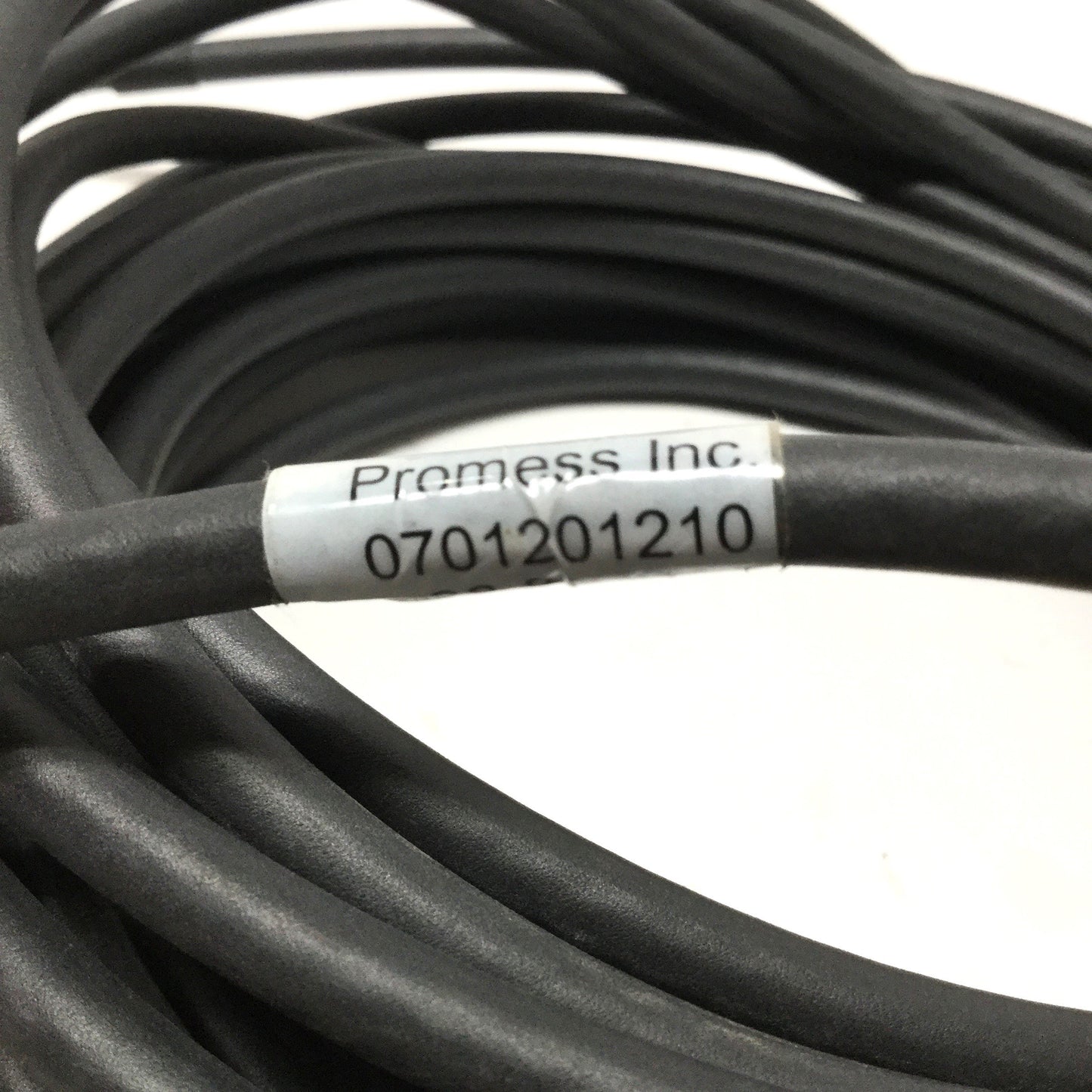 Used Lumberg RSTS 8-299/10M Cable Cordset, M12 8-Pin Male to Flying Leads, 10m