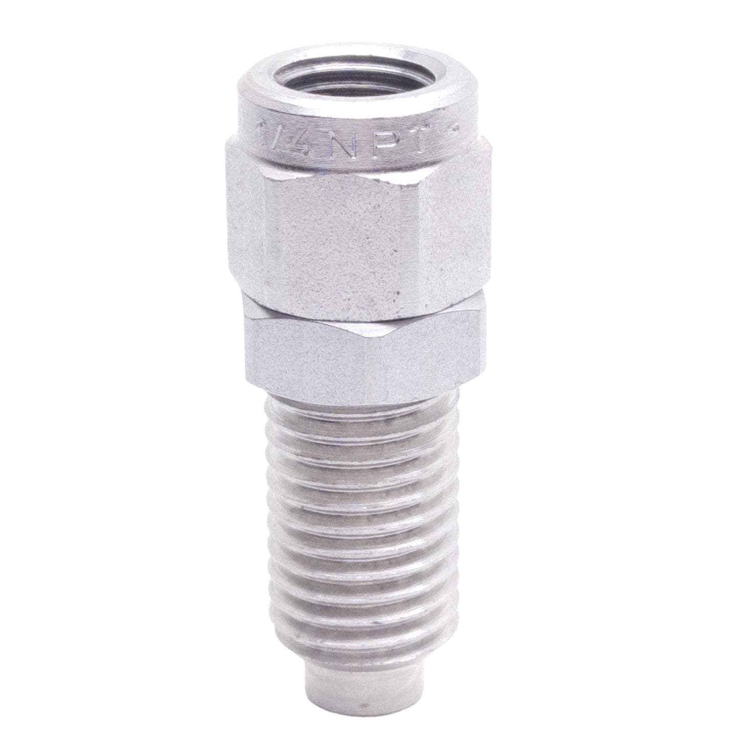 New Stauff SMA-20-1/4NPT-W3 Gauge Adaptor Thread, ø18mm, 1/4in Female NPT, M16