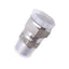 New Brennan 6505-06-06-SS Stainless Steel Adapter, 9/16 JIC to 3/8 NPTF, 6000PSI