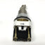 Used Allen Bradley 800T-J44 Keyed Selector Switch, 3-Position Maintained 30mm 1NO-1NC