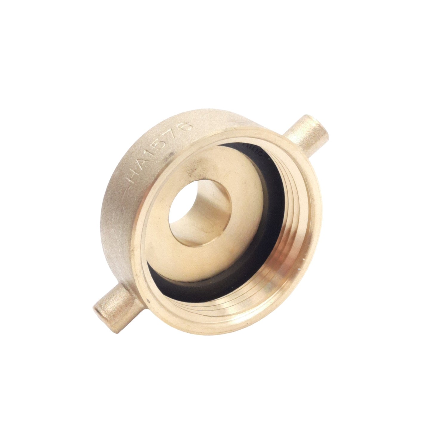 New Lot of 2 Dixon HA1576 Hydrant Adapter, 1-1/2"NST Female x 3/4"GHT Male, Pin Lug