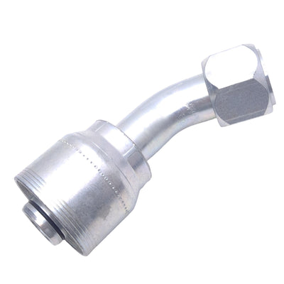 New Danfoss 4SA16FJA16 Crimp Hose Fitting, 45° Elbow, 1in JIC 37° Swivel, -16 Hose