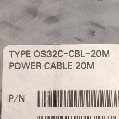 New Omron OS32C-CBL-20M Power Cable For OS32C Safety Laser Scanner Sensor, 20m