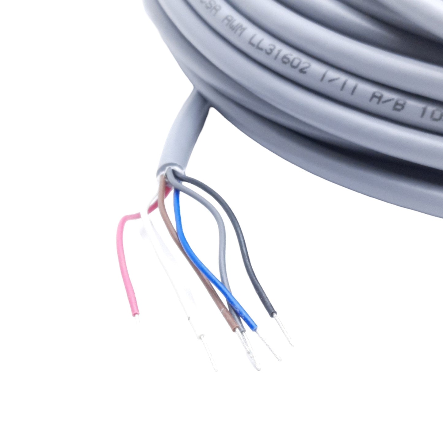 New Turck RK 4.6T-10 Actuator & Sensor Cable, M12 6-Pin Female to Leads, 10m, 75V/4A