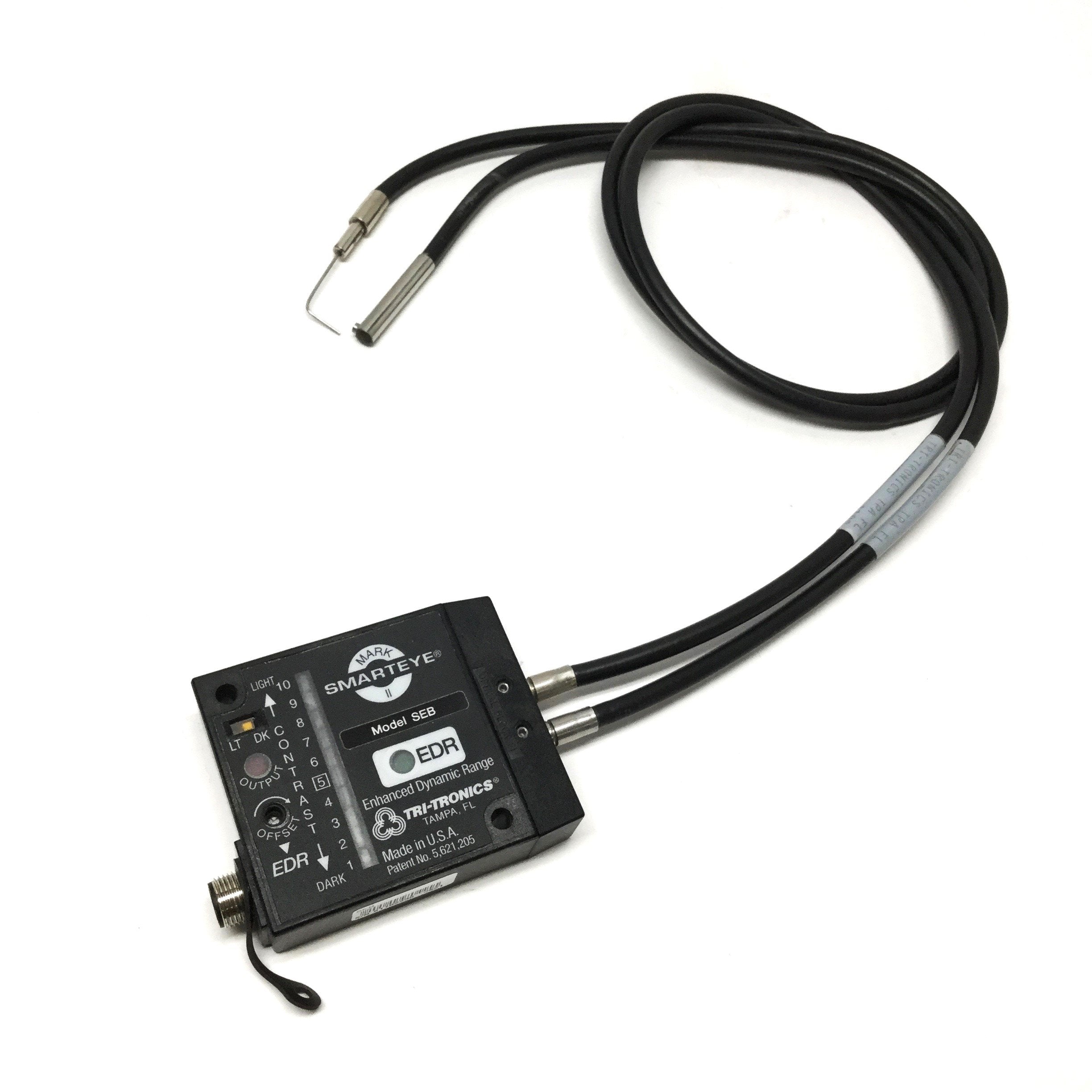 Seb Part Sensor Tri-Tronics Model SEB SmartEye Mark II Photo Sensor Blue LED 12-24VDC ...