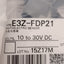 New Omron E3Z-FDP21 Photoelectric Sensor, PNP, 10-30VDC, M12 4-Pin, 100mm Range
