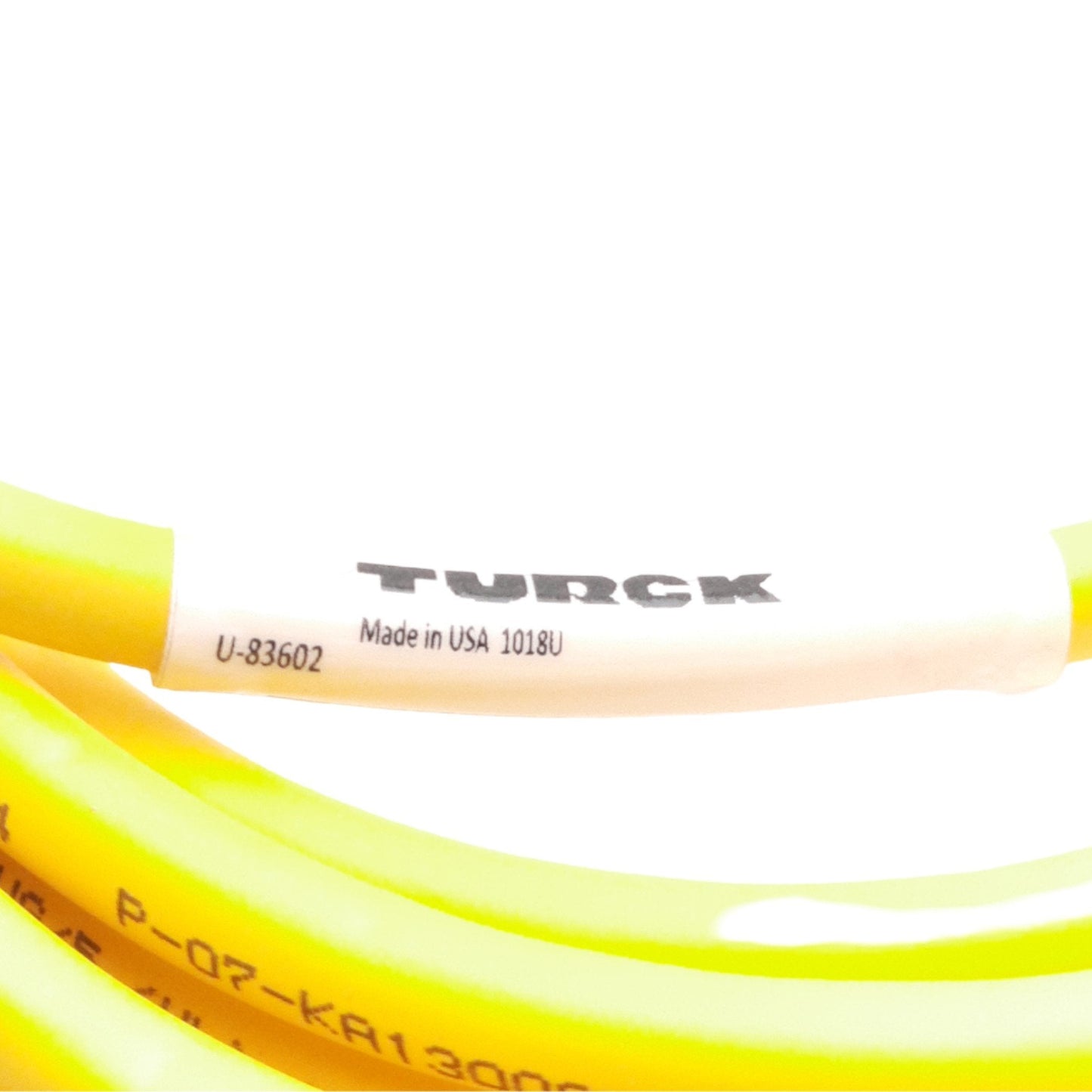 New Turck MS 3106M-14S-5P-549-3 Cordset, 14S-5 5-Pin Male to Flying Leads, 3 Meters
