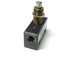 Used Mead MV-45 Pneumatic Mechanical Plunger Valve, 3-Port, 2-Position, 1/8" NPT