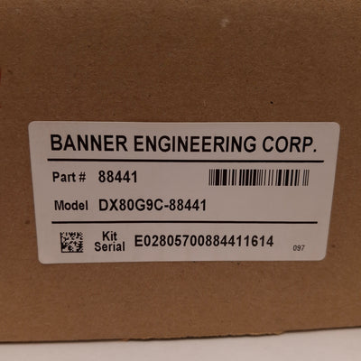 New Banner DX80G9C-88441 Sure Cross DX80 RF Gateway Node 900MHz M12 5-Pin 10-30VDC