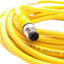 New Turck WKC 4.4T-6-RSC 4.4T Cordset, M12 4-Pin M/F, 6 Meters, 250VAC/DC 4A