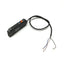 Used SunX FX-412 NAVI Digital Fiber Optic Sensor Amplifier, NPN, 12-24VDC, Red LED