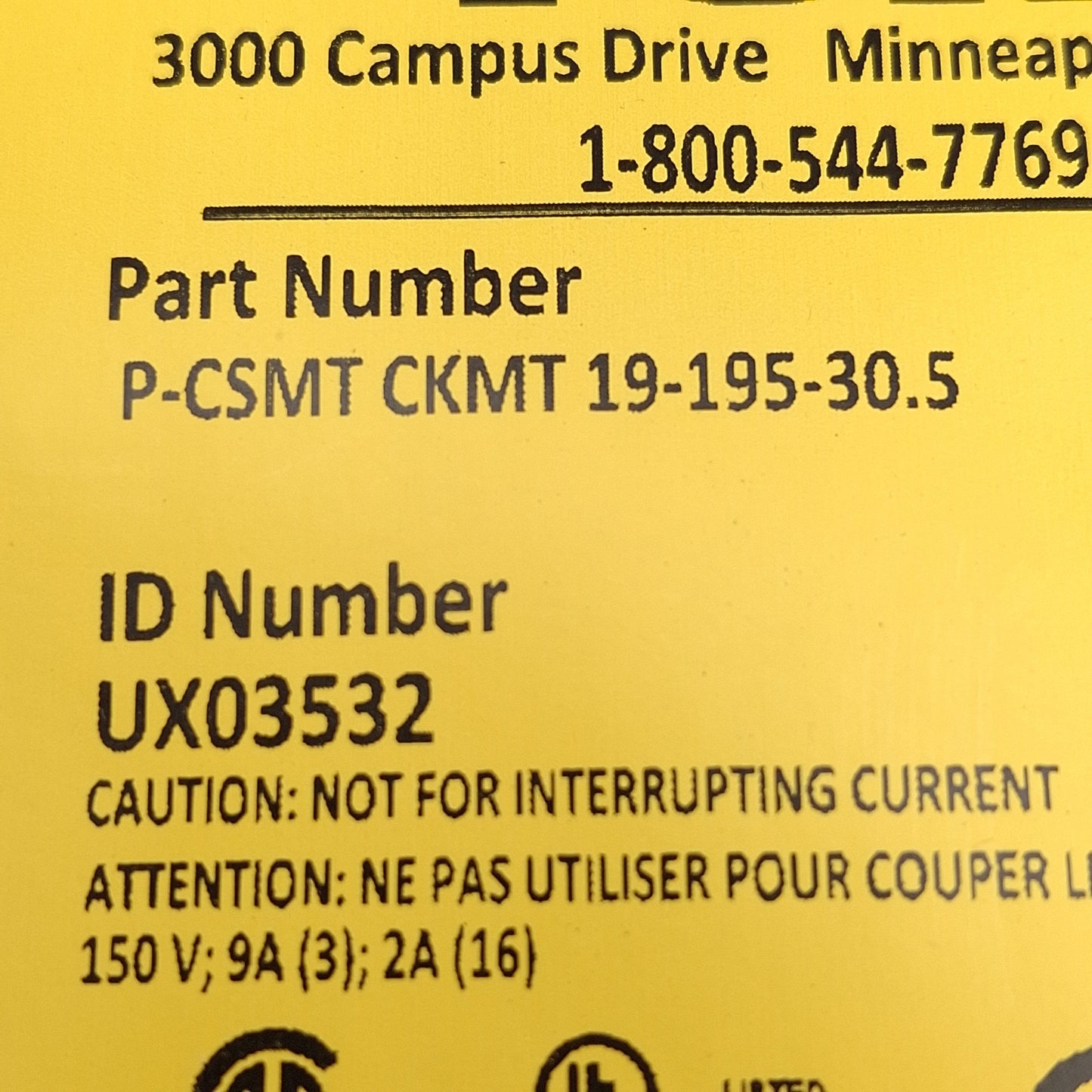 New Turck P-CSMT CKMT 19-195-30.5 Hazardous Location Cordset, M23 19-Pin, 100ft