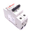 Used ABB S202U-K4A Circuit Breaker, 2 Pole, 4A, 240VAC Max, K Curve, DIN Rail