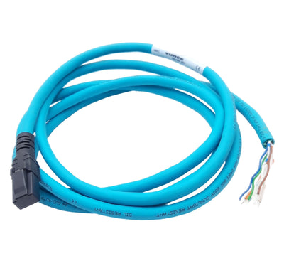 New Turck RJ45S 841-2M Ethernet Cable, RJ45 8-Pin Male to Leads, 2m, 42VAC/VDC 1.5A