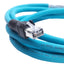 New Turck RJ45S 841-2M Ethernet Cable, RJ45 8-Pin Male to Leads, 2m, 42VAC/VDC 1.5A