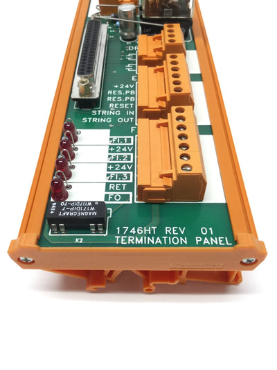 Used Allen Bradley 1746HT SLC 500 Servo Control Termination Panel Board, Single-Axis