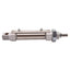New SMC CD85N20-50-A ISO Pneumatic Cylinder, ø20mm Bore, 50mm Stroke, 1.0MPa, G1/8