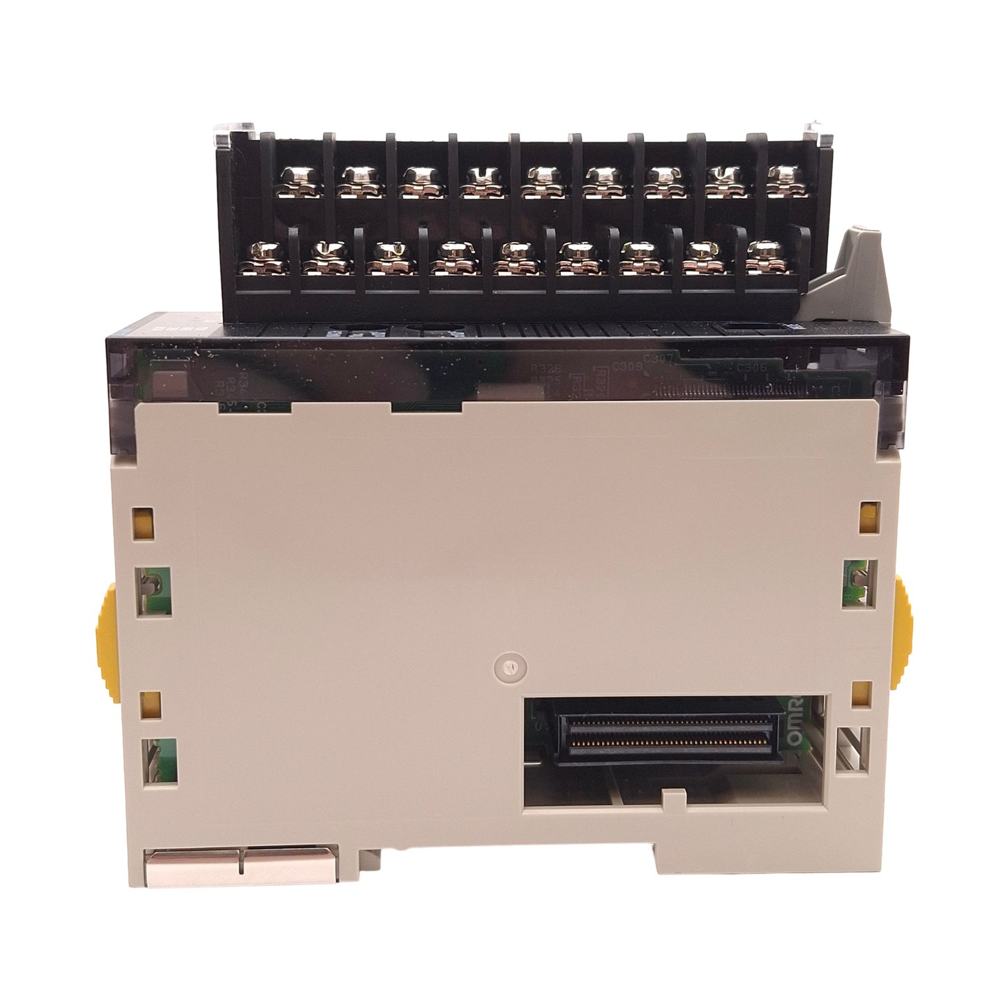 New Omron CJ1W-DA041 PLC Analog Output Module, 4-Points, 24VDC Supply, DIN Rail