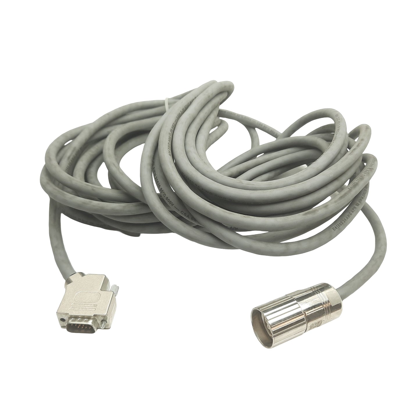 Used Kollmorgen CF-RA2574N-10-0 Resolver Feedback Cable for AKM Motor to AKD Drive