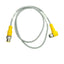 New Turck WKC 12T-1-RSC 4.5T Cordset M12 12-Pin Female to 5-Pin Male, 1 Meter OAL