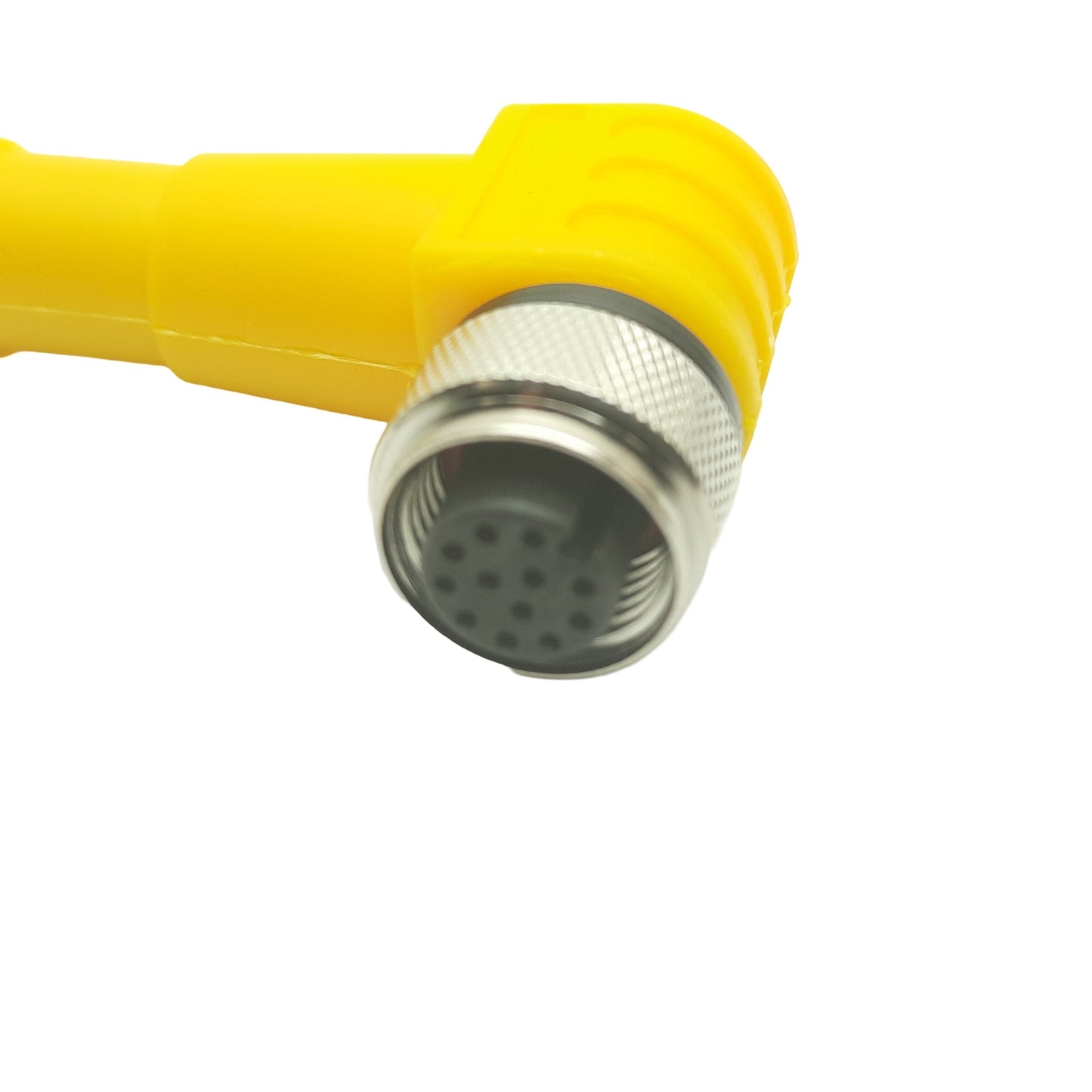 New Turck WKC 12T-1-RSC 4.5T Cordset M12 12-Pin Female to 5-Pin Male, 1 Meter OAL