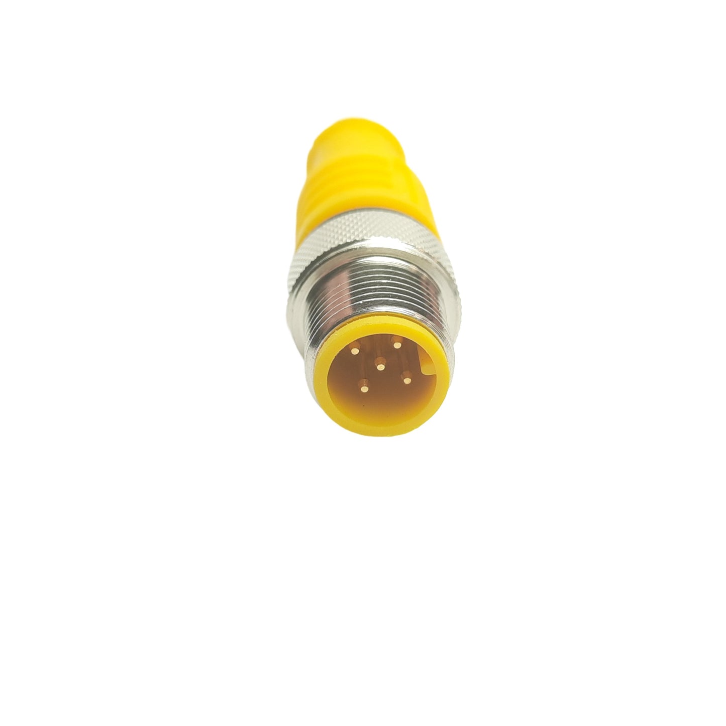 New Turck WKC 12T-1-RSC 4.5T Cordset M12 12-Pin Female to 5-Pin Male, 1 Meter OAL
