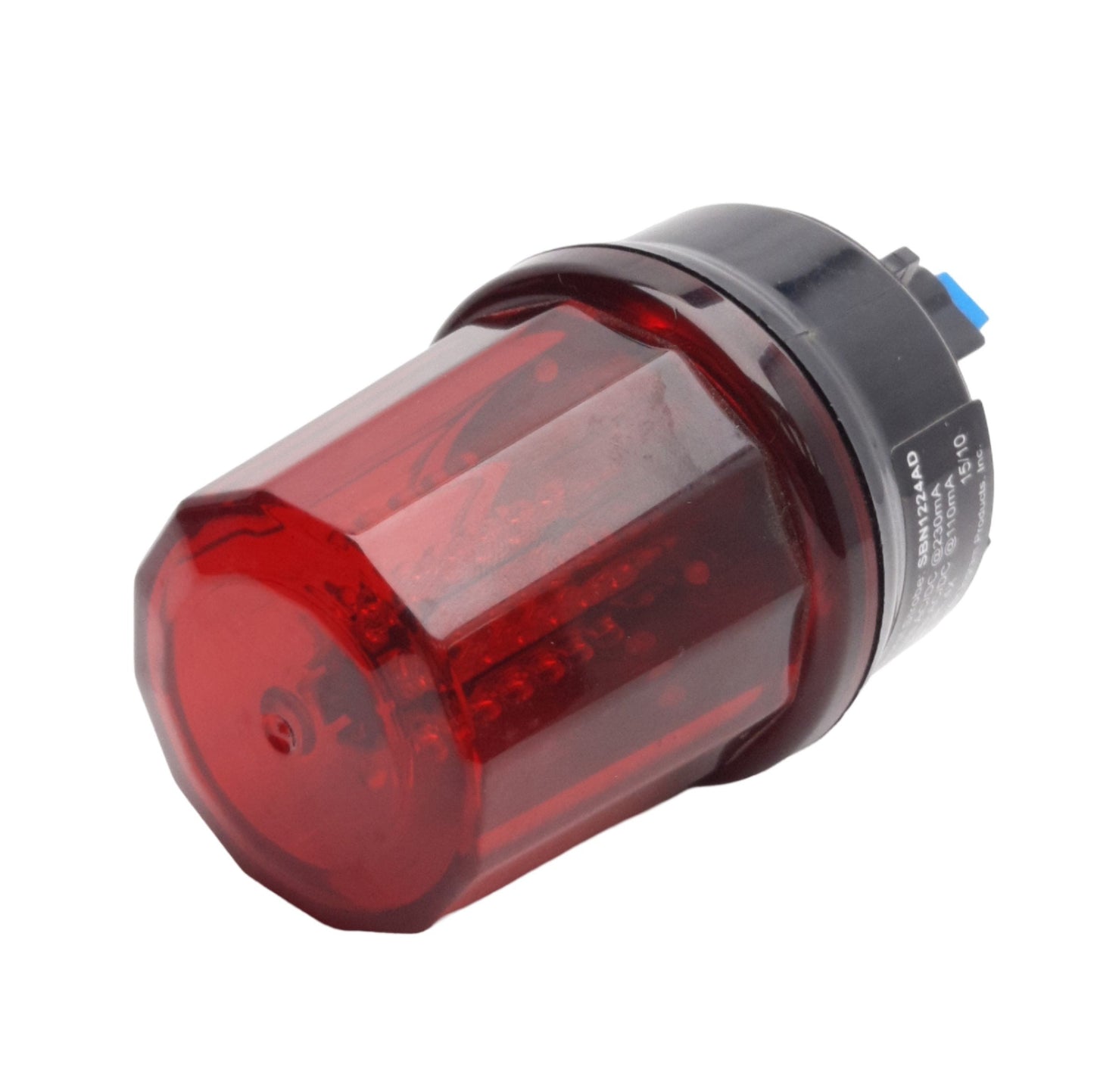 Used Ingram SBN1224AD Sunburst Alarm Indicator Light, Red, 24V, ø2-1/8in, 3/4in NPT