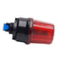 Used Ingram SBN1224AD Sunburst Alarm Indicator Light, Red, 24V, ø2-1/8in, 3/4in NPT
