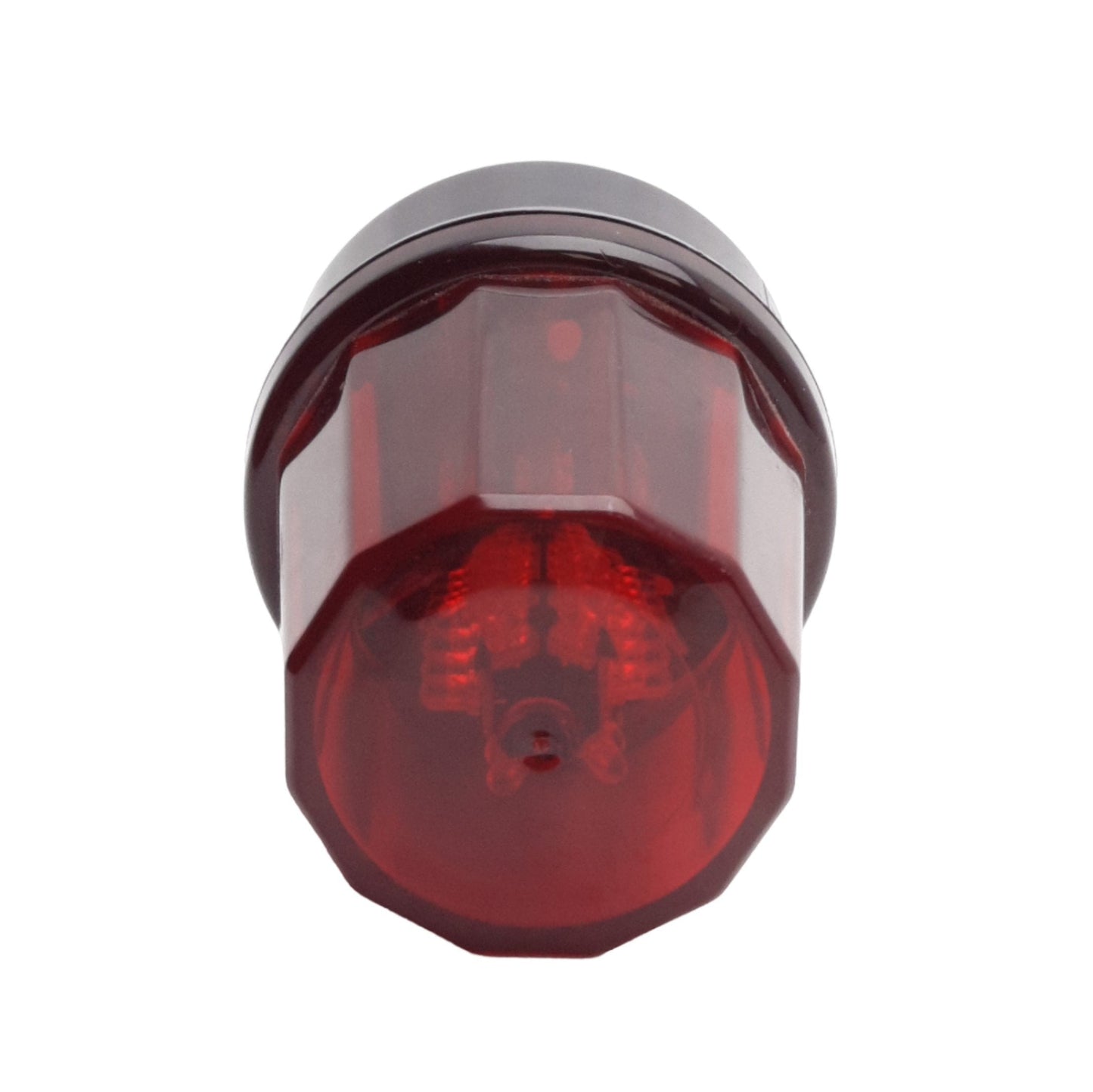 Used Ingram SBN1224AD Sunburst Alarm Indicator Light, Red, 24V, ø2-1/8in, 3/4in NPT