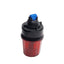 Used Ingram SBN1224AD Sunburst Alarm Indicator Light, Red, 24V, ø2-1/8in, 3/4in NPT