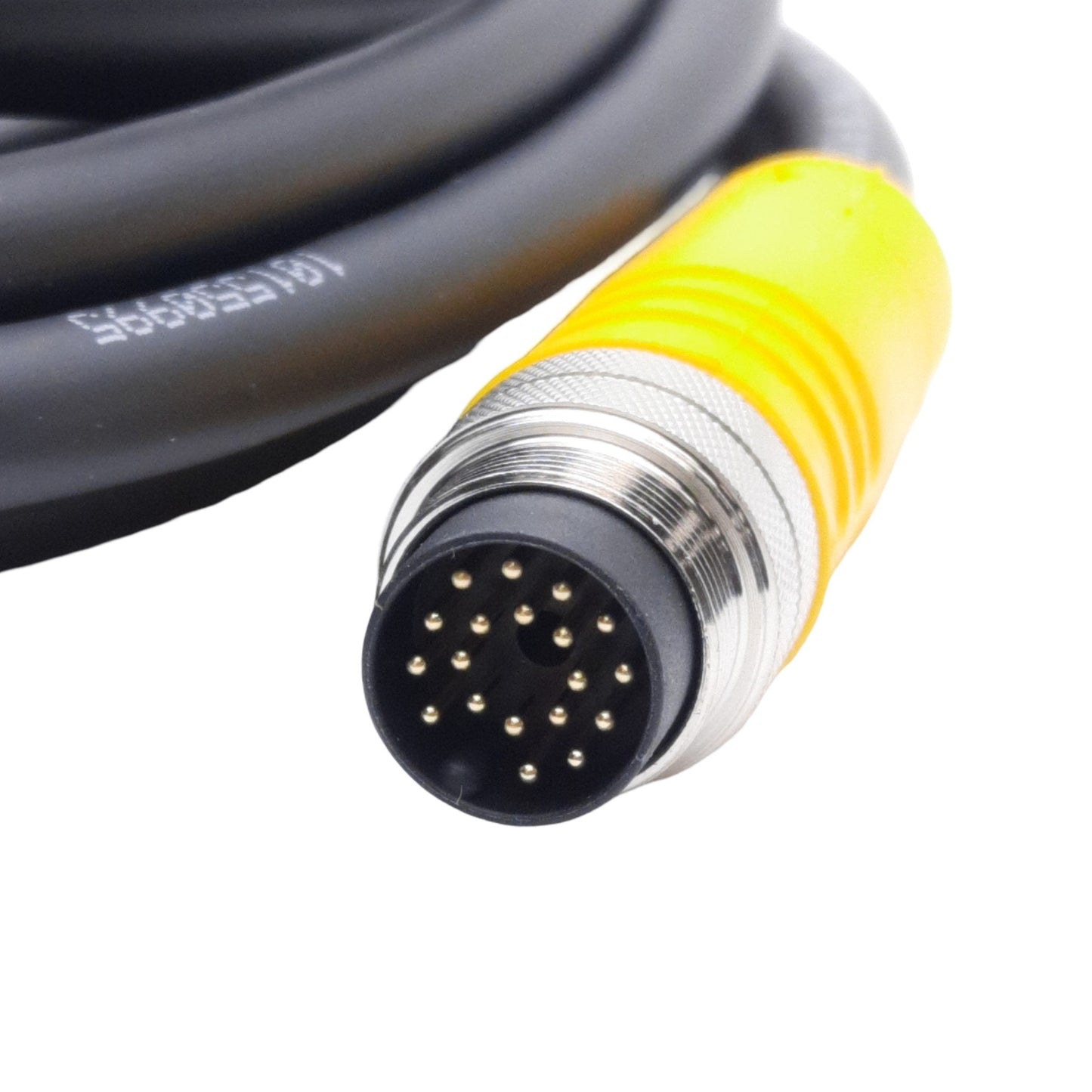 New Turck BSM BKM 19-995-5 VersaFast Cordset, M16 19-Pin Male and Female, 5m, 30V 3A