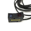 Used Keyence LV-H37 Digital Laser Sensor Head, Reflective, 70mm, 660nm Wavelength