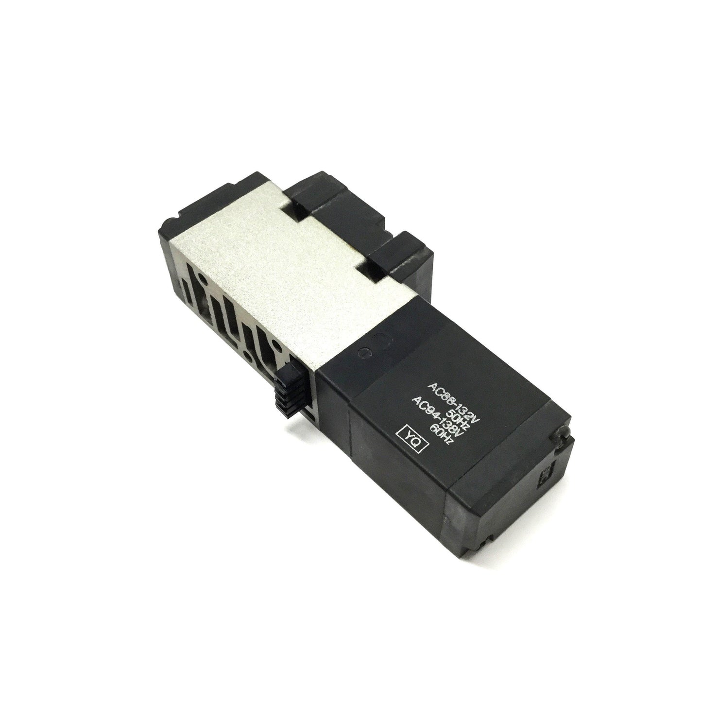 Used SMC NVFS2100-3FZ Pneumatic Solenoid Valve, 5-Port 2-Position, 120VAC Coil
