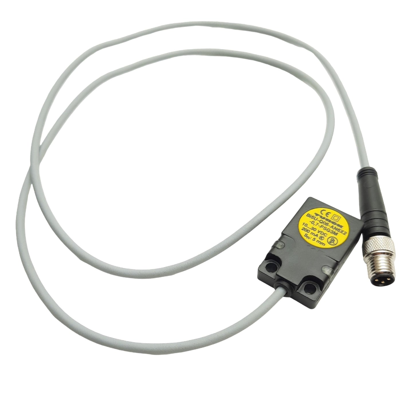 New Turck BI5U-Q08-AN6X2-0,7-PSG3M Inductive Sensor M8 3-P Male to Sensor, 10-30VDC