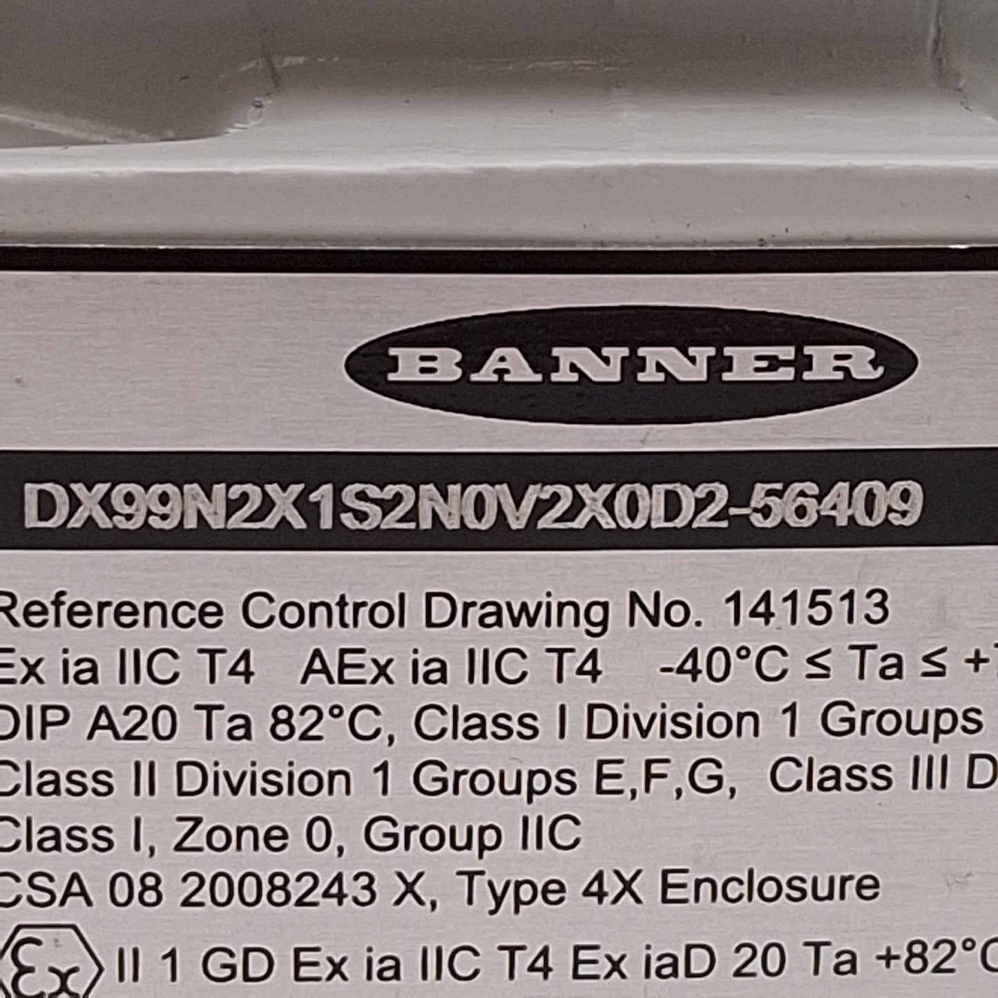 New – Open box Banner DX99N2X1S2N0V2X0D2 Sure Cross DX99 FlexPower Node 2.4GHz *No Antenna*